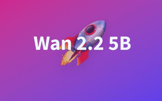 Wan 2.2 TI2V 5B本地部署