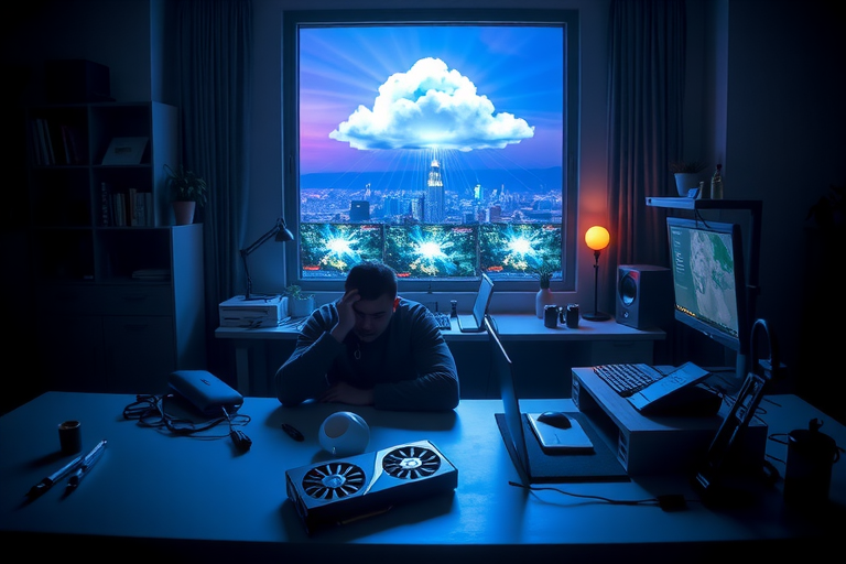 AI绘画工作室显卡荒?星宇智算GPU云主机让设计师集体告别CUDA out of memory