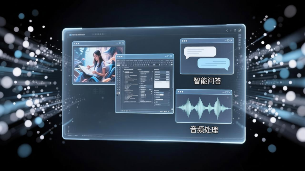 规模化落地周期开启：多模态 AI 重构企业数字化，一站式 SaaS 成底层核心底座