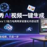 买家秀 AI 视频一键生成，星宇智算 Vera 1.1 助力电商商家轻量化内容运营