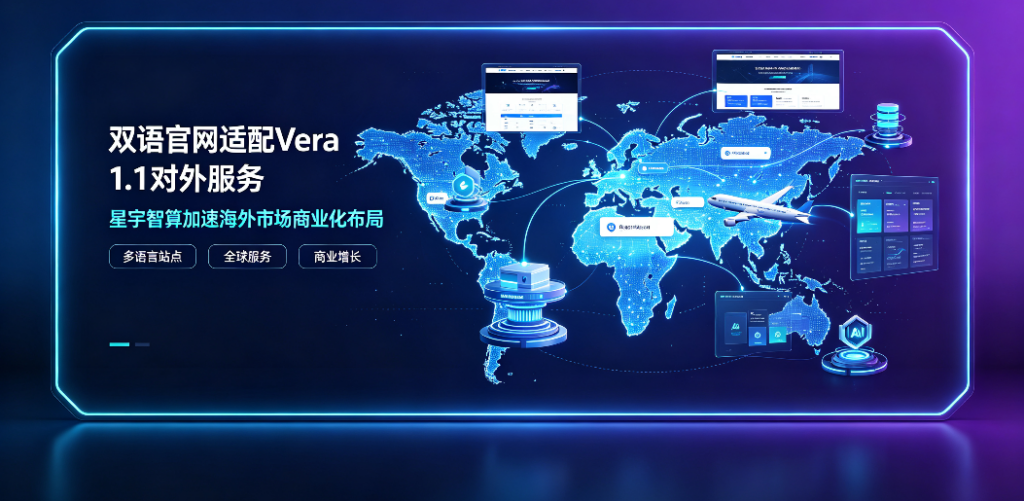 双语官网适配 Vera 1.1 对外服务，星宇智算加速海外市场商业化布局