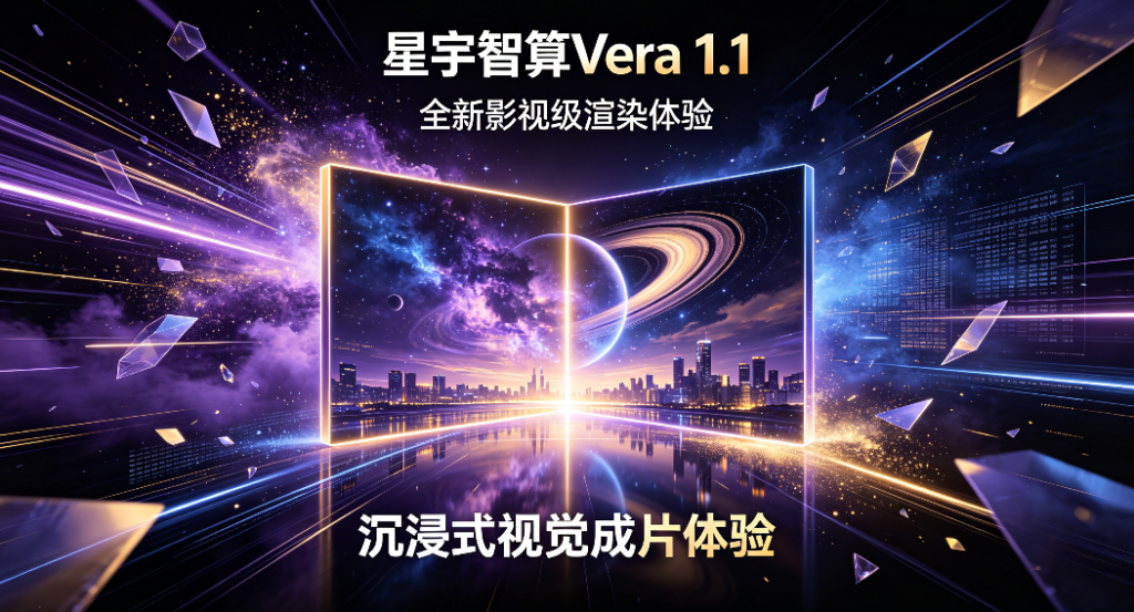 体验全新影视级渲染效果，星宇智算Vera 1.1带来沉浸式视觉成片体验