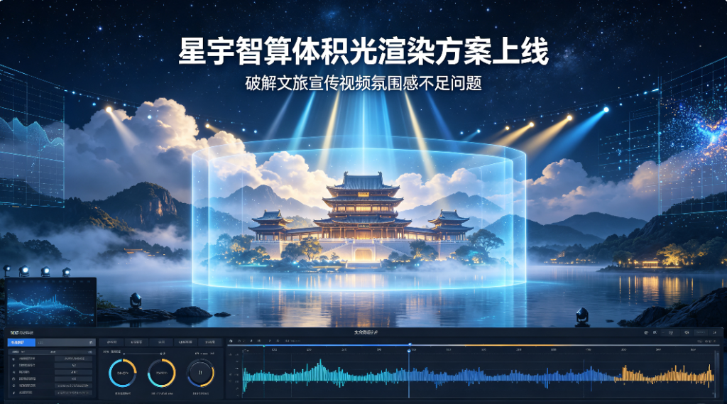 星宇智算体积光渲染方案上线 破解文旅宣传视频氛围感不足问题