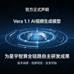 官方正式声明：Vera 1.1 AI 视频生成模型为星宇智算全链路自主研发成果