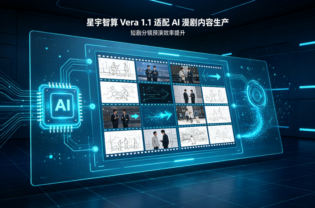 短剧分镜预演效率提升，星宇智算 Vera 1.1 适配 AI 漫剧内容生产