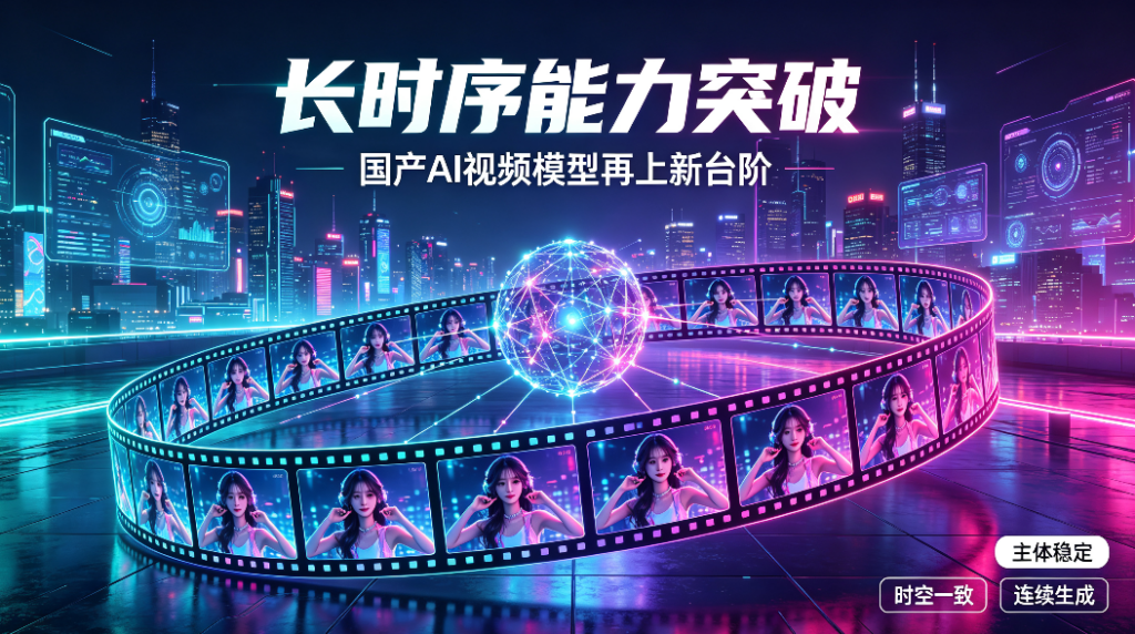 长时序、主体一致性取得突破，国产 AI 视频模型能力再上新台阶