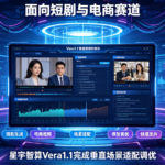 面向短剧与电商赛道，星宇智算 Vera1.1 完成垂直场景适配调优