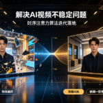 时序注意力算法迭代，有效解决 AI 视频画面闪烁、物体崩坏痛点