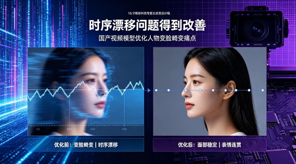 时序漂移问题得到改善，国产视频模型优化人物变脸畸变痛点