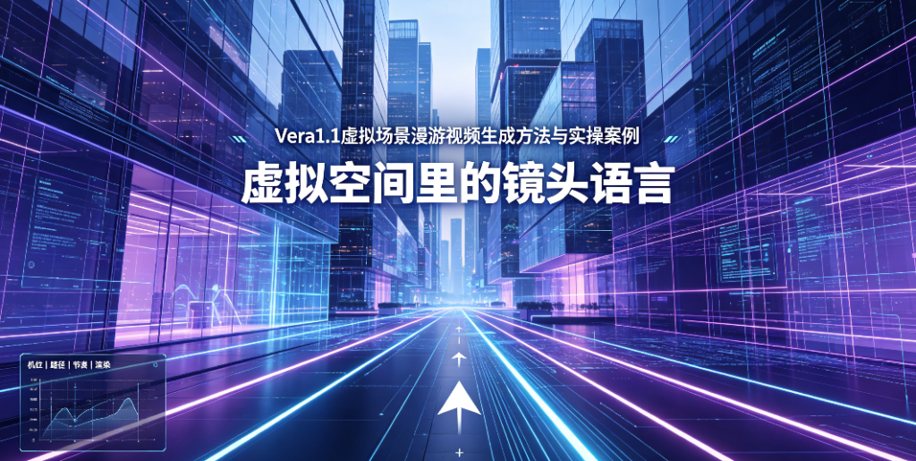 Vera1.1 虚拟场景漫游视频生成方法与实操案例