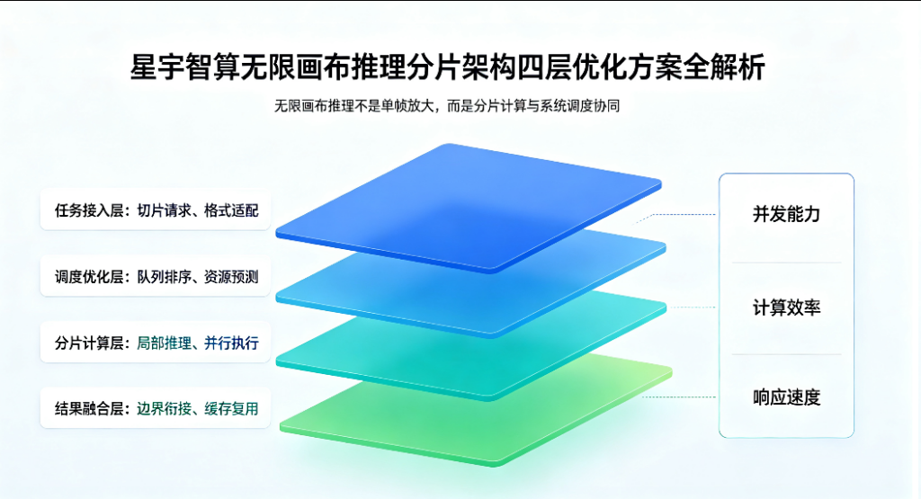 星宇智算无限画布推理分片架构四层优化方案全解析