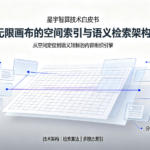 星宇智算技术白皮书:无限画布的空间索引与语义检索架构