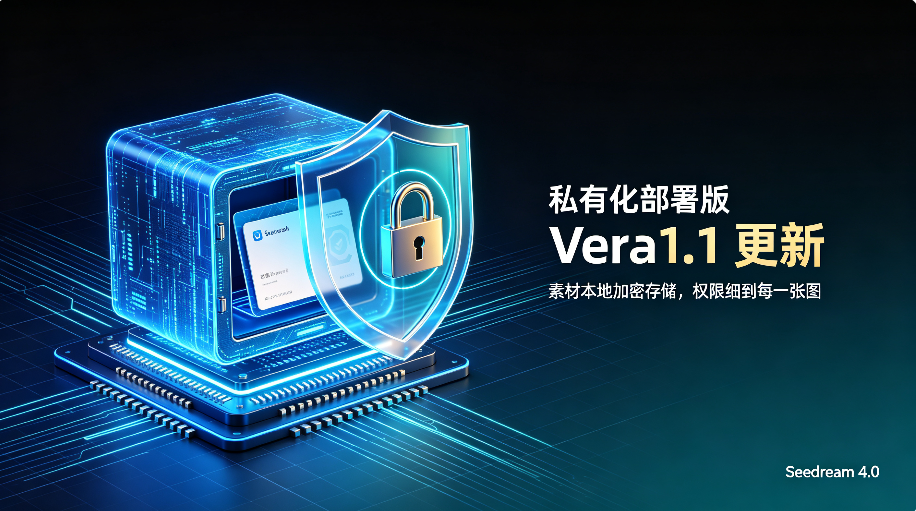 私有化部署版 Vera1.1 更新：素材本地加密存储，权限细到每一张图