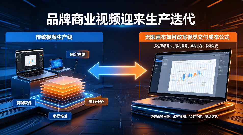 品牌商业视频迎来 “生产迭代”：无限画布如何改写视觉交付成本公式