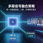 多路信号融合策略，统一AI视频画面、人物、环境特征表达