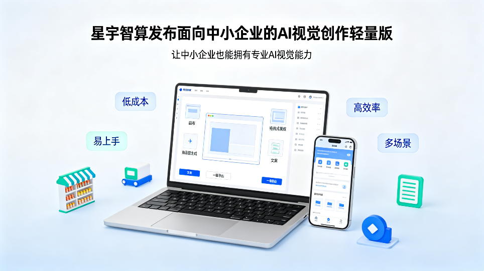 星宇智算发布面向中小企业的 AI 视觉创作轻量版