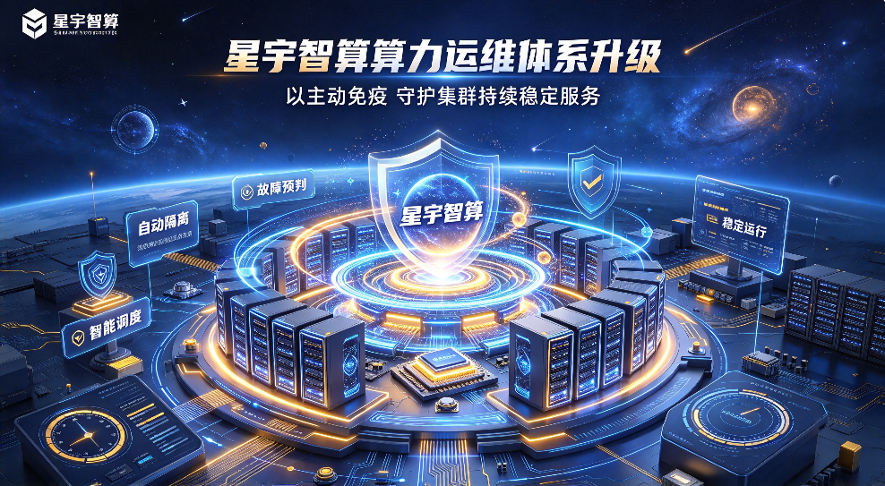 星宇智算算力运维体系升级：以 “主动免疫” 守护集群持续稳定服务