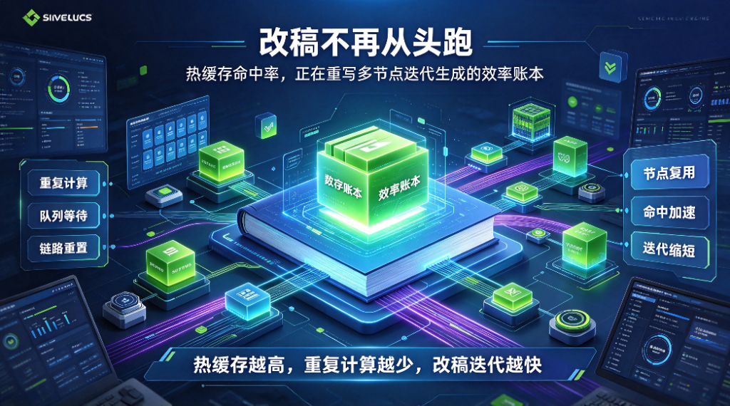 改稿不再从头跑：热缓存命中率，正在重写多节点迭代生成的效率账本