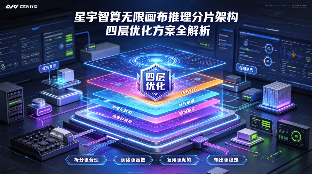 星宇智算无限画布推理分片架构四层优化方案全解析