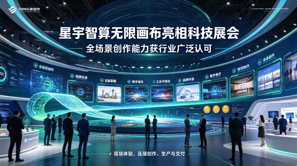 星宇智算无限画布亮相科技展会 全场景创作能力获行业广泛认可