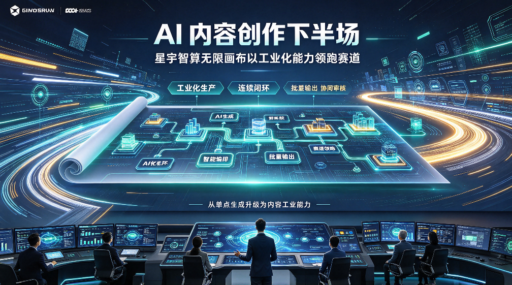 AI 内容创作下半场：星宇智算无限画布以工业化能力领跑赛道
