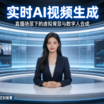 实时 AI 视频生成：直播场景下的虚拟背景与数字人合成