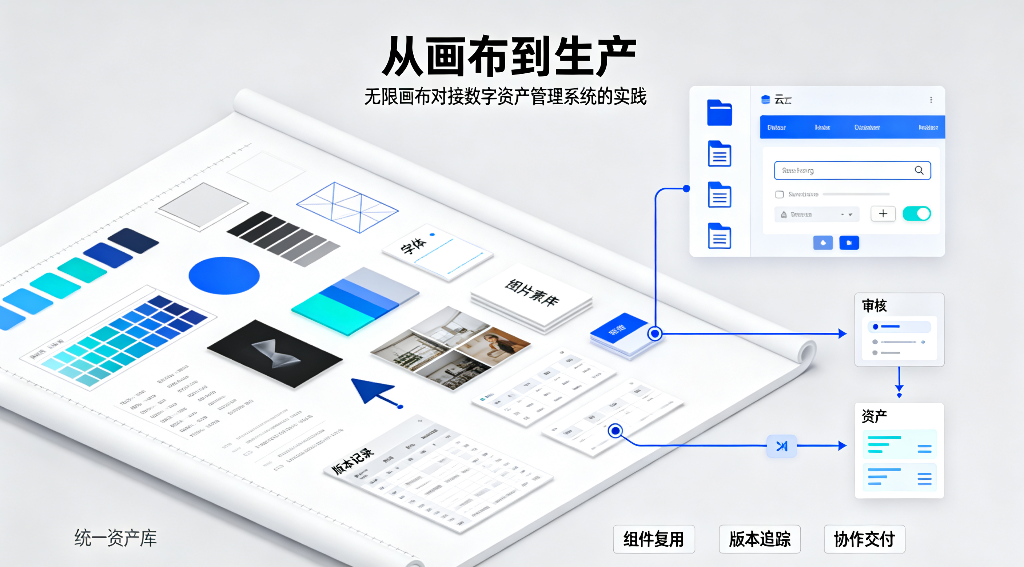 从画布到生产：无限画布对接数字资产管理系统的实践