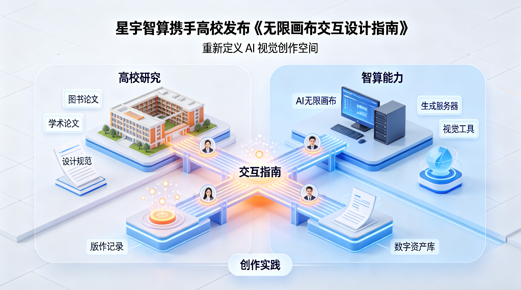 星宇智算携手高校发布《无限画布交互设计指南》，重新定义 AI 视觉创作空间