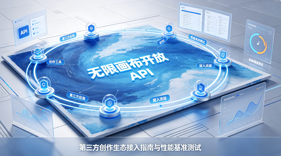 无限画布开放 API：第三方创作生态接入指南与性能基准测试