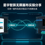 星宇智算无限画布实操分享，在统一画布完成分镜设计与视频生成