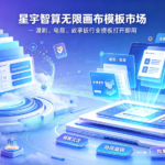 星宇智算无限画布模板市场:漫剧、电商、故事板行业模板打开即用