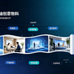 品牌广告长卷轴创意物料，借助星宇智算无限画布完成连续画面创作