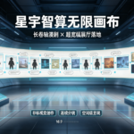 长卷轴漫剧、超宽幅展厅落地：星宇智算无限画布承接非标视觉创作需求