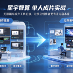 实战分享:独立创作者如何依靠星宇智算无限画布实现单人成片