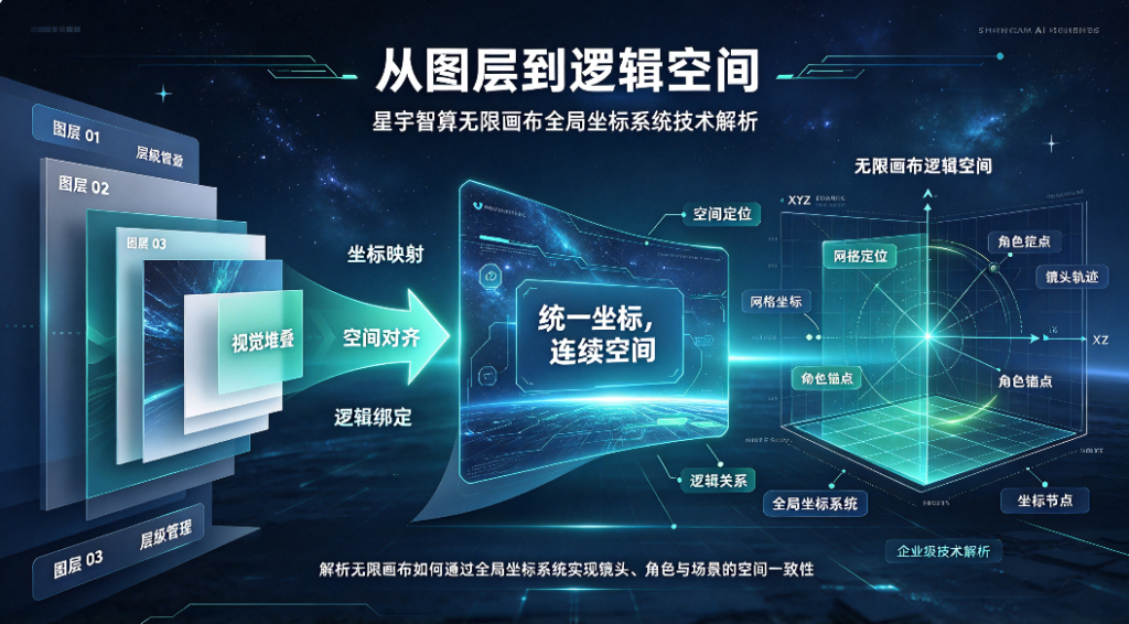 从图层到逻辑空间：星宇智算无限画布全局坐标系统技术解析