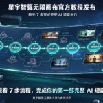 星宇智算无限画布官方教程发布 新手 7 步完成完整 AI 短剧创作