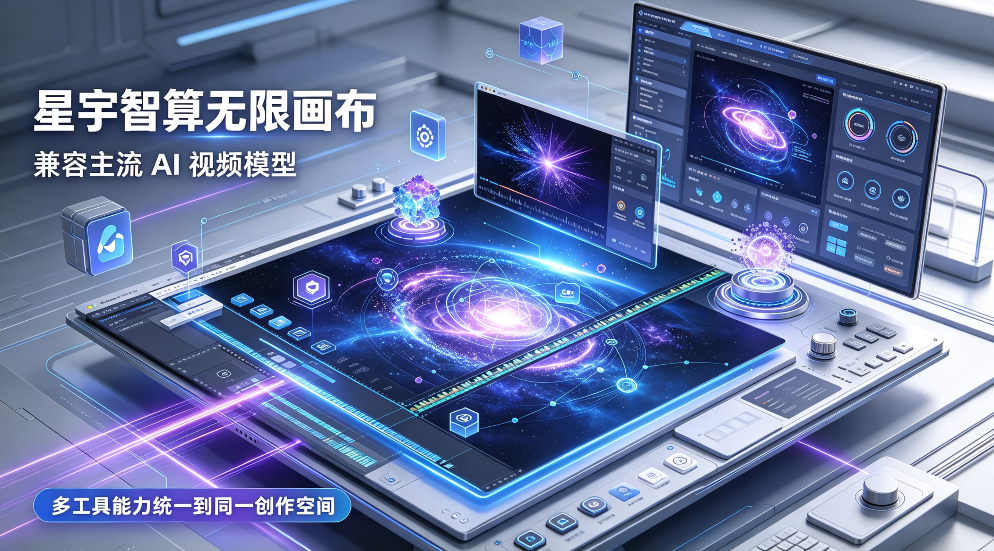 星宇智算无限画布兼容主流 AI 视频模型 多工具能力统一到同一创作空间