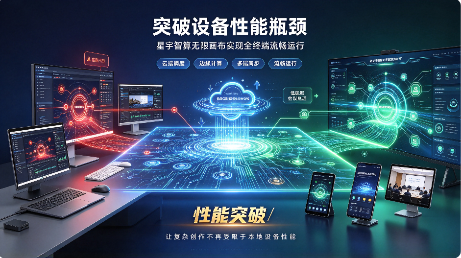 突破设备性能瓶颈 星宇智算无限画布实现全终端流畅运行