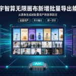 星宇智算无限画布新增批量导出能力：从逐条生成到批量排产的效率跃迁
