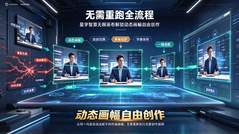 无需重跑全流程 星宇智算无限画布解锁动态画幅自由创作