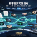 星宇智算无限画布:把剧本、分镜、生成、剪辑全部收敛到同一张画布